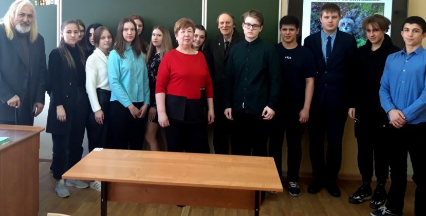 Профориентационная встреча со школьниками