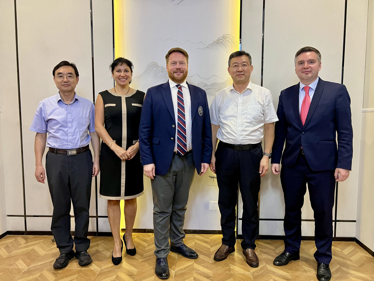 Делегация ИвГУ в Китае