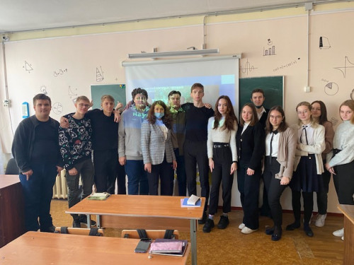 Профориентационный визит представителей ИСЭН в гимназию № 23