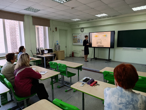 Мартовское занятие проекта «Научное наставничество – педагогам и учащимся профильных классов» для химиков