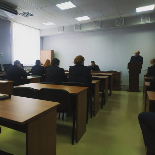 Лекции А.В. Кокшарова в УМВД