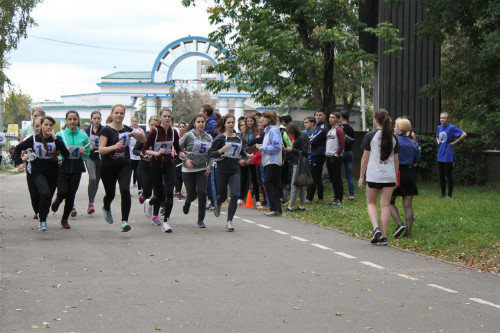 Соревнования по кроссу среди первокурсников