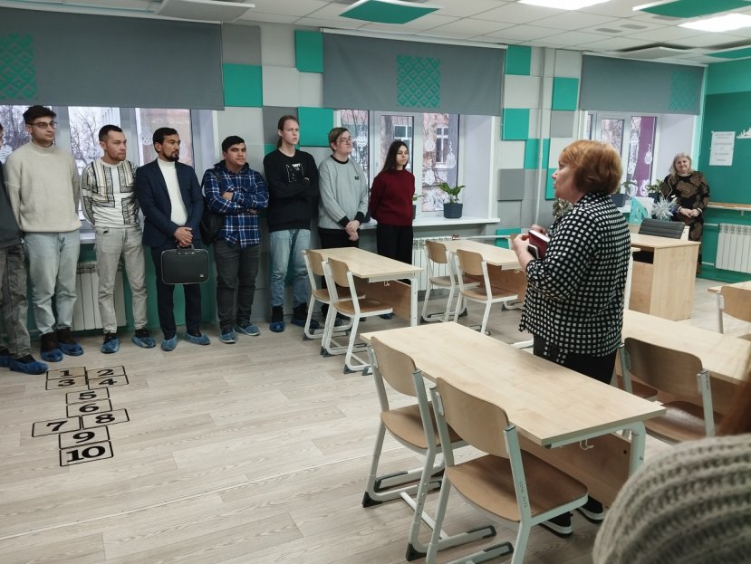 Посещение студентами направления 01.03.01 Математика ивановской коррекционной школы №3