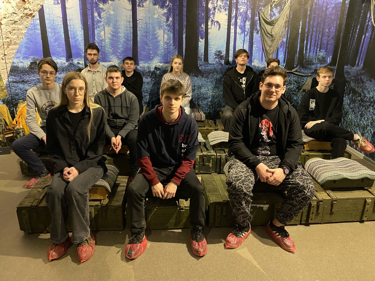 Студенты 1 курса посетили музей «Щит и Меч»