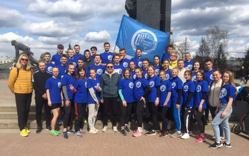 ИвГУ принял участие в традиционной первомайской легкоатлетической эстафете на призы газеты «Рабочий край»