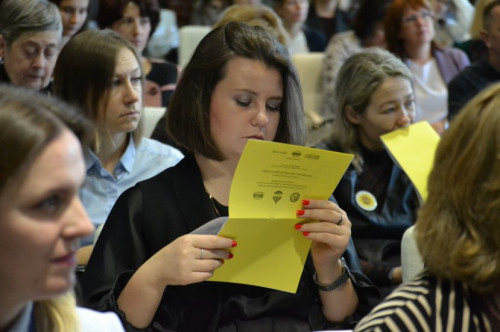 At the XXVII NATE International Conference “We Teach – We Touch the Future!”