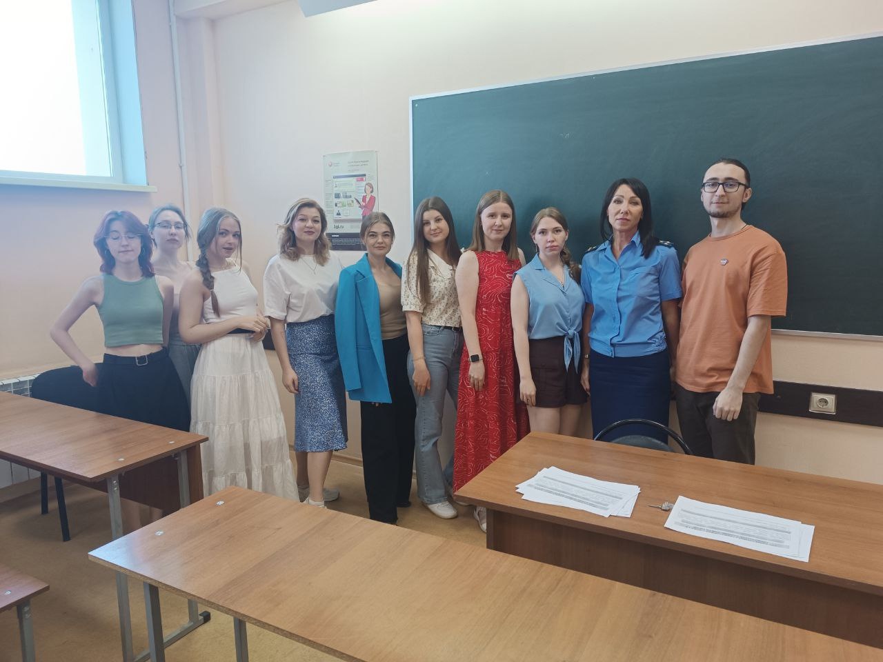 26 мая в ИвГУ состоялась встреча студентов 4 курса с представителем прокуратуры Ивановской области