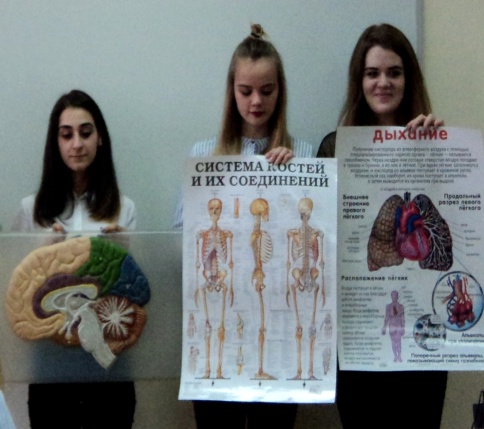 Посвящение в физиологи и биохимики состоялось на кафедре 26 апреля 2017 г.