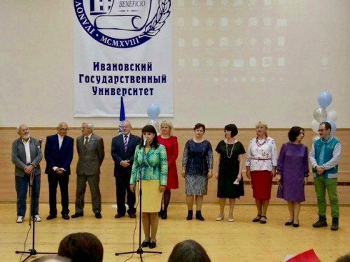 Сентябрь 2018 года. 40-летний юбилей кафедры экономики и организации предпринимательства