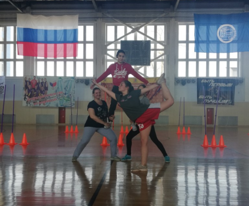 «Веселые старты» первокурсников