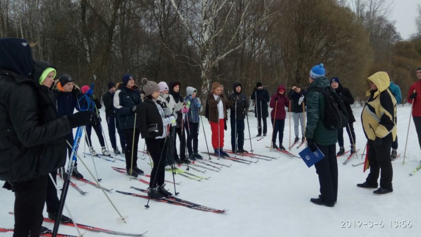 6 марта в ПКиО им. Степанова состоялась Спартакиада ИвГУ по лыжным гонкам