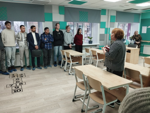 Посещение студентами направления 01.03.01 Математика ивановской коррекционной школы №3