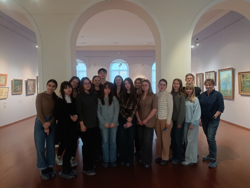 Посещение 1 курсом Журналистики Ивановского государственного художественного музея