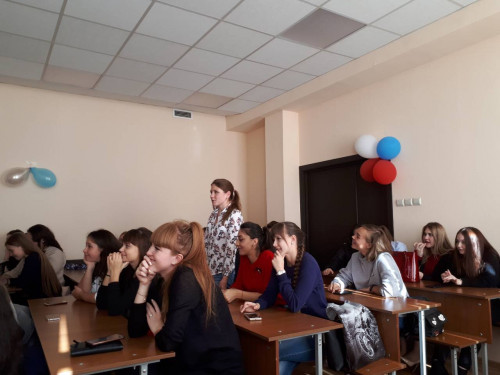  На кафедре финансов и банковского дела прошло посвящение первокурсников в студенты!