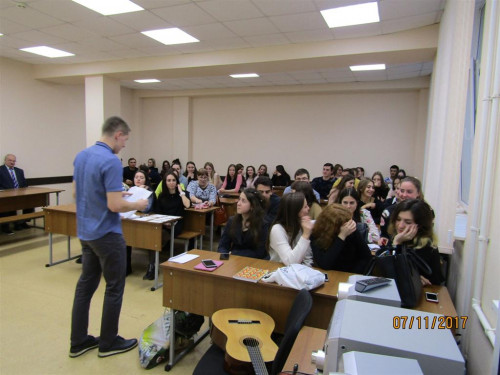 Ноябрь 2017 года. Посвящение в Студенты – 2017!