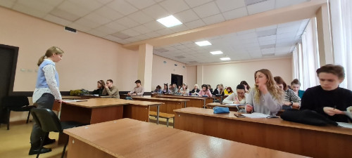 Лекция студента-психолога для филологов