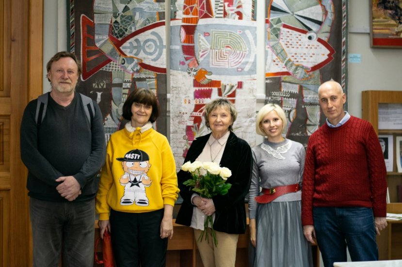 Irina Kazimirova "above the city and the world" – but within the walls of IvSU!