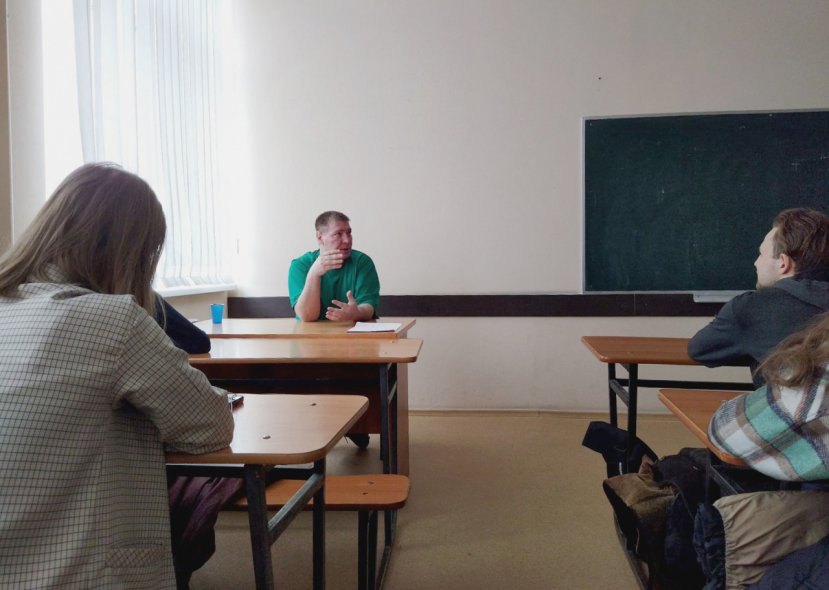 Ведущий «Авторадио» в гостях у студентов-журналистов