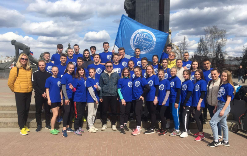 ИвГУ принял участие в традиционной первомайской легкоатлетической эстафете на призы газеты «Рабочий край»