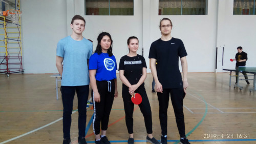 Результаты Спартакиады ИвГУ по настольному теннису