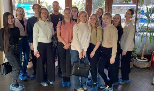 Студенты-биологи посетили оранжерейный комплекс  Дворца детского и юношеского творчества