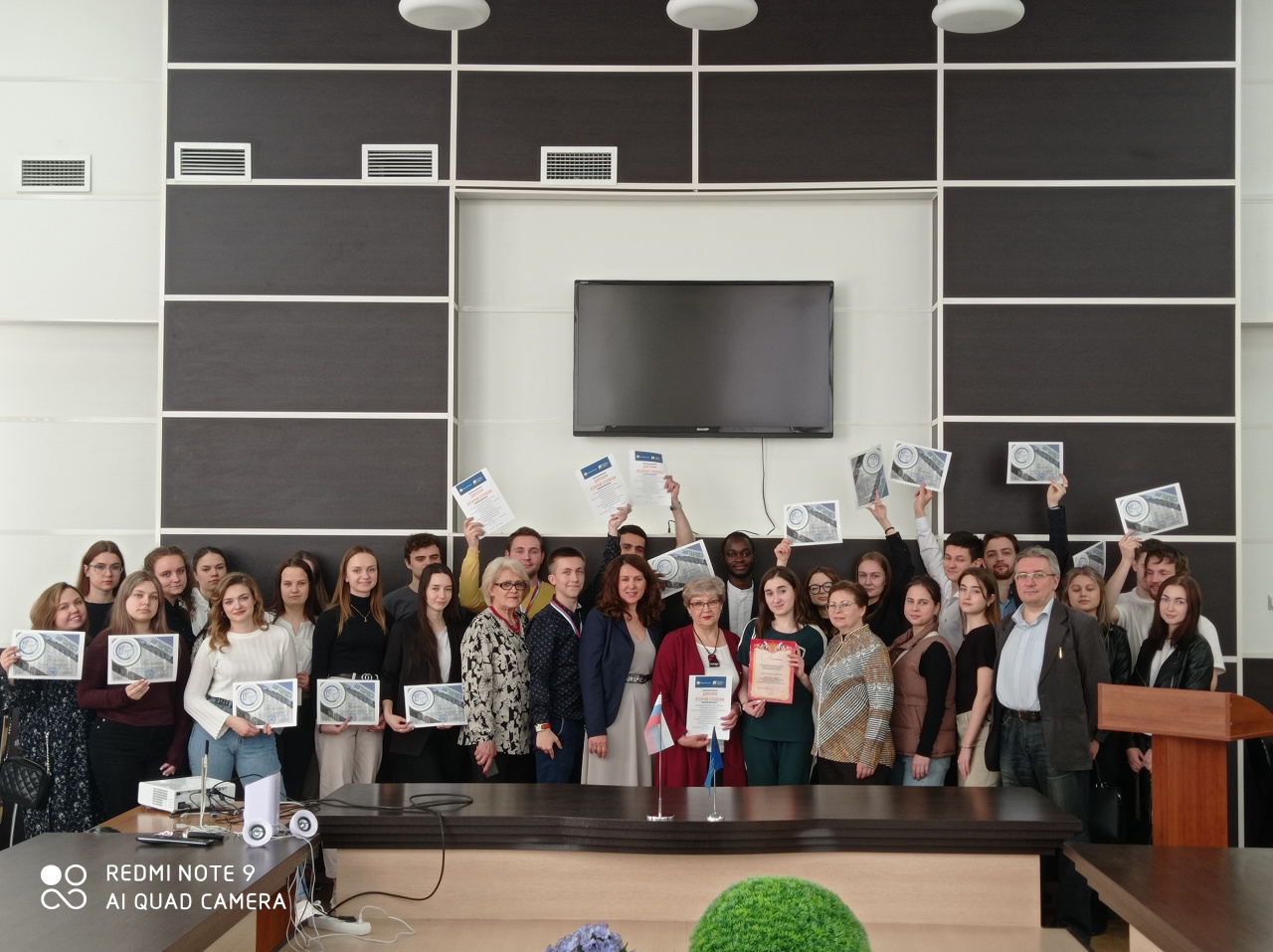 Награждение победителей НИР, олимпиад и конкурсов в ИСЭН