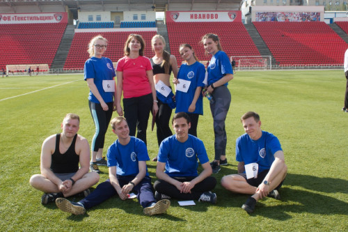 15 мая в ИвГУ прошла межфакультетская комбинированная легкоатлетическая эстафета