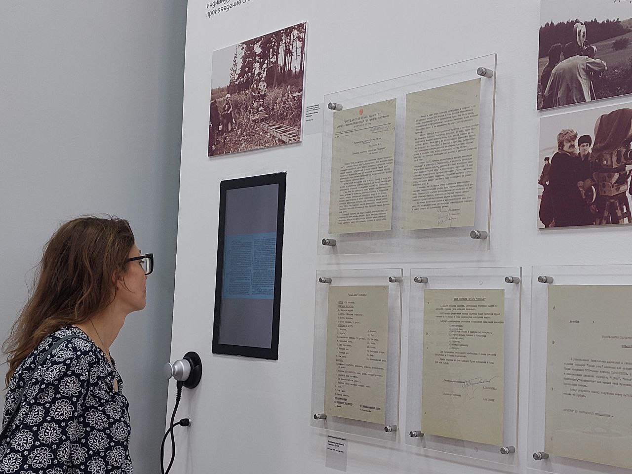 Научно-образовательный и проектный центр «Тарковский.Контексты» выступил партнером в выставочном проекте «Тарковский. Архитектура кино»