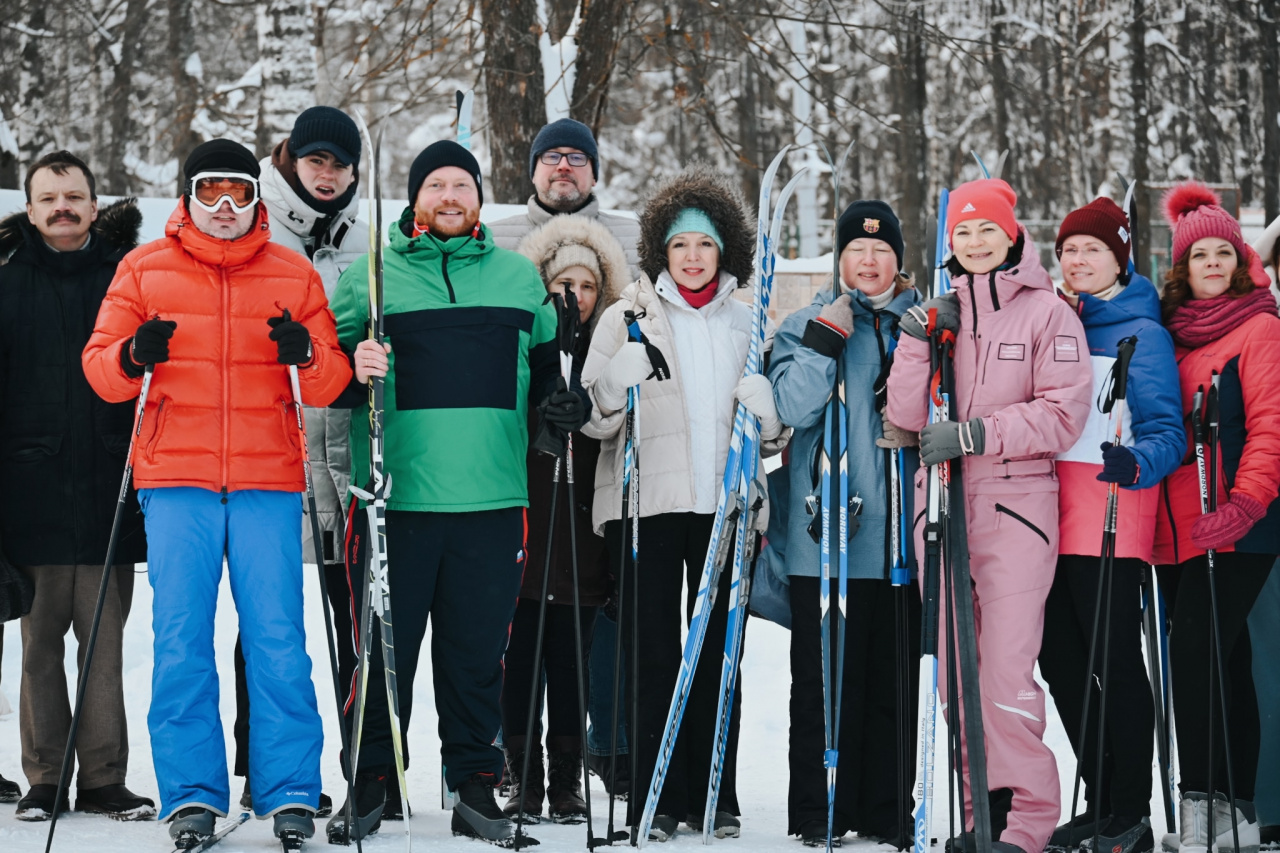 Завершение Спартакиады ИвГУ - Лыжная гонка