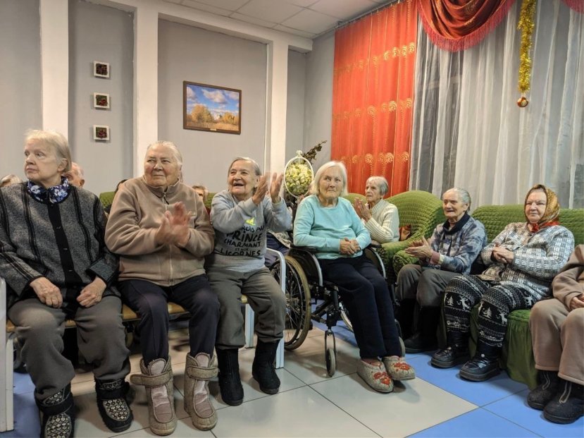 Новогодний праздник в пансионате «Золотая осень» города Иваново
